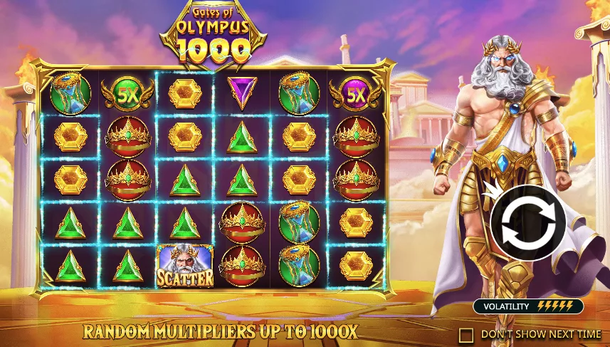 gates of olympus 1000 demo